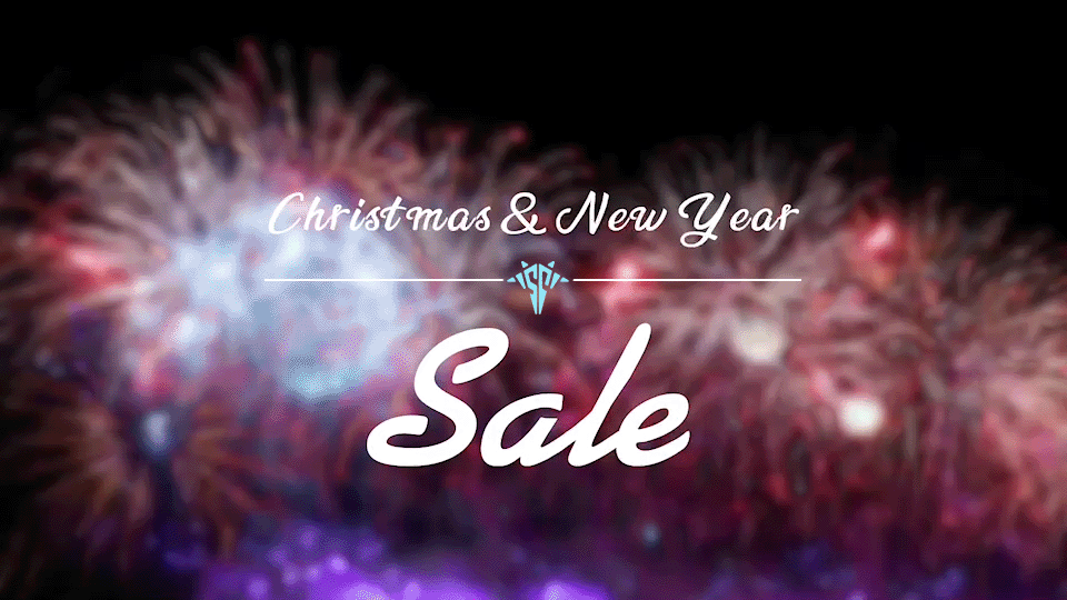 Christmas and New Year Sale Started! and one more thing...